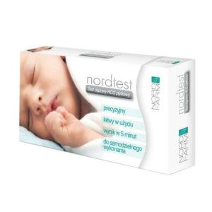 Test ciążowy, Nordtest, płytkowy, 1 sztuka-0