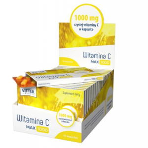 Witamina C Max, 1000, 10 kapsulek VITTER BLUE-0