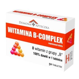 Witamina B Complex 50 tabletek Domowa Apteczka -0