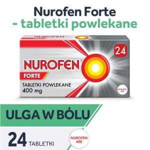 Nurofen Forte, 400mg, 24 tabletki -0