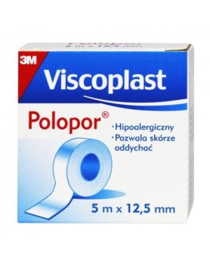 Plastry Viscoplast POLOPOR 5M X 12.5MM X 1 SZT.-0