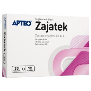 APTEO Zajatek witamina B2 + C + E tabl. 30-0