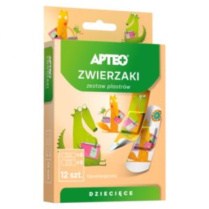 Plastry APTEO dla dzieci Zwierzaki 12szt-0