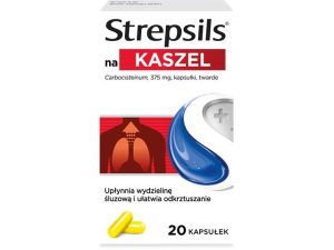 Strepsils na kaszel kaps.twarde 0,375g 20kaps-0