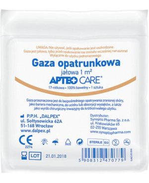 Apteo gaza opatr. jalowa 1m2-0