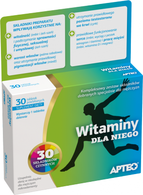 APTEO Witaminy dla Niego tabl. 30 tabl.-0