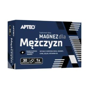 APTEO Magnez dla mężczyzn kaps. 30 kaps.-0