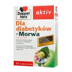 Doppelherz aktiv Dla diabet. + Morwa 30 tb-0