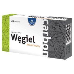 Wegiel aktywowany carbon OLEOFARM 20 kaps.-0