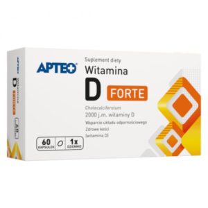 APTEO WITAMINA D FORTE 60 KAPSULEK -0