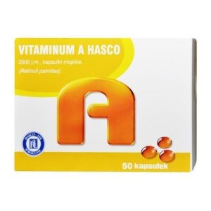 Vit. A 2 500 j.m. x 50 kaps. HASCO-0