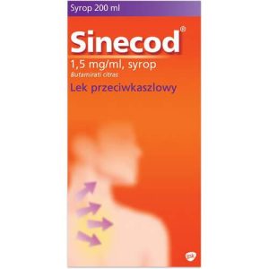 SINECOD 1,5mg/ml Syrop, 200ml-0