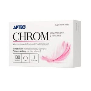 APTEO Chrom Organiczny z niacyną tabl. 100-0