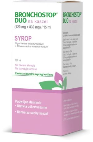 Bronchostop Duo na kaszel syrop 120ml-0