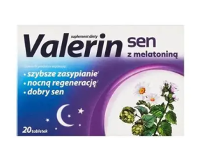 Valerin Sen Z Melatoniną tabl. 20 tabl.-0