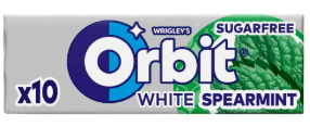 1. ORBIT WHITE SPEARMINT 30X14G-0